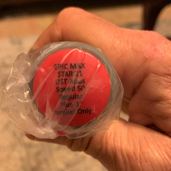 Mamiya Epic Max Star 21 ATTAS Speed Series 50 R Ultra Light 37” golf iron shaft - Picture 9 of 10